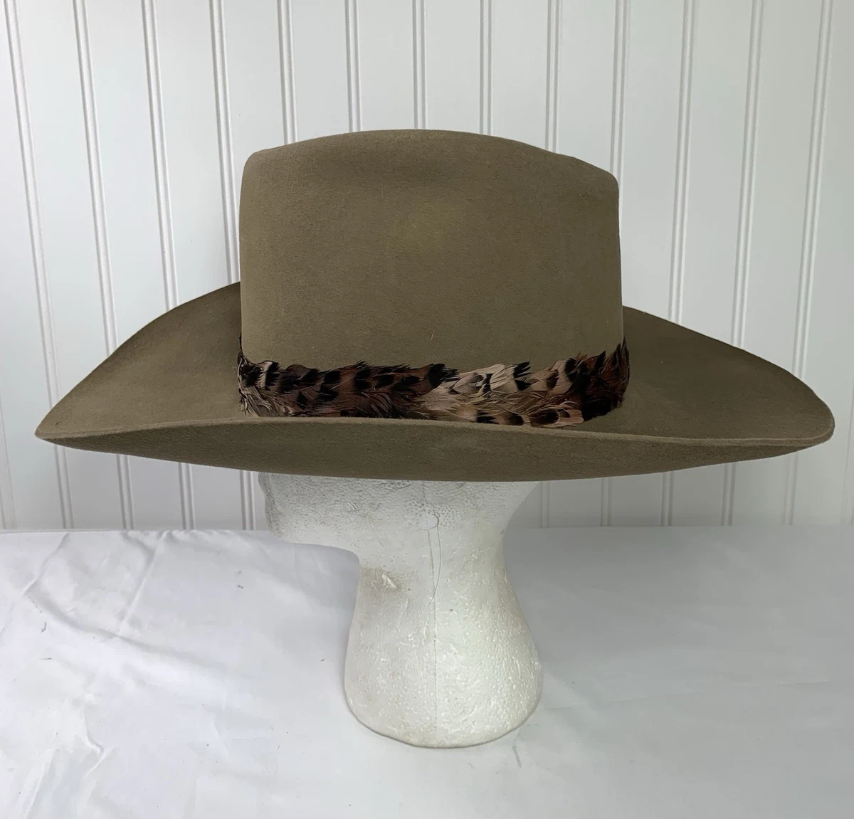 VINTAGE Resistol Self Conforming Corduroy Fedora Hat Euclid Size 7 1/4 Resistol 707 Brown Fedora Size 7 1/4 main image 4