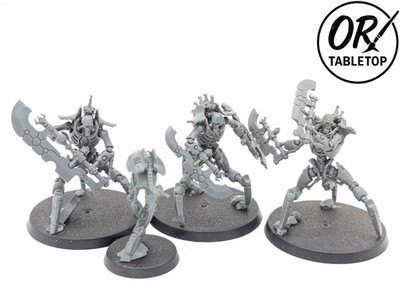 3 Necron Skorpekh Destroyers + 1 Plasmacyte, Necrons, Warhammer 40K
