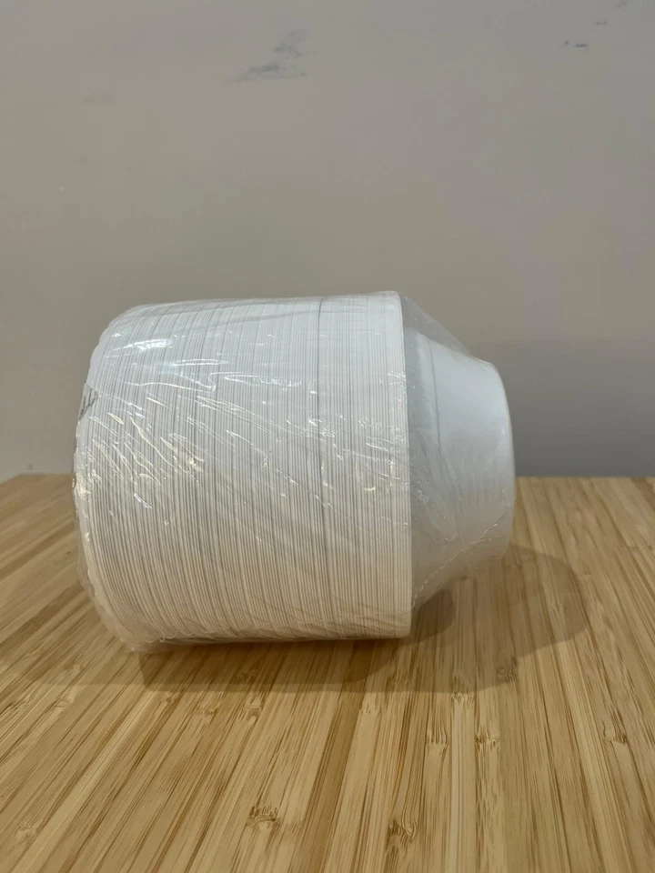 100  White Reusable Plastic Bowls for Party 12OZ Party Wedding, for soup, snacks - Image 4 of 4