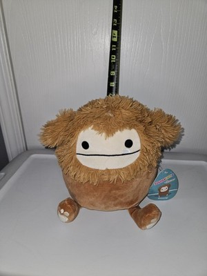 Squishmallow BENNY the BIGFOOT 5'' Brown YETI plush winter Christmas NEW