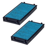 Innenraumfilter Hengst Filter E2944LB-2 Pollenfilter Mit Antiviraler Wirkung 40E