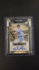 2025 LEAF OPTICHROME BEN HESS GOLD Vinyl Superfractor AUTO TRUE 1/1