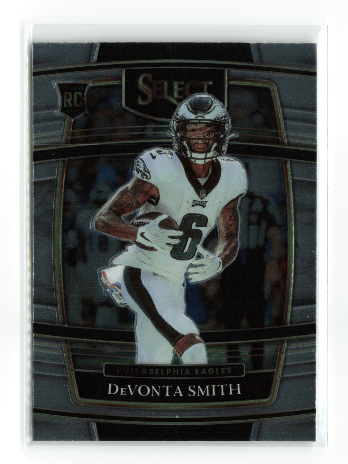 2021 PANINI SELECT DEVONTA SMITH #49 RC EAGLES