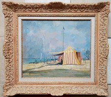 Tableau Ancien Encadré La Plag…