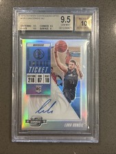 2018-19 Panini Contenders Optic Luka Donicic Auto RC BGS 9.5 Auto 10 🔥