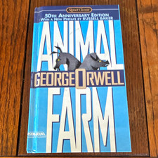 Signet Classic Animal Farm by George Orwell Paperback 50th Anniversary Edition