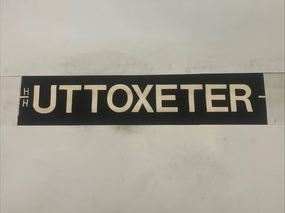 Uttoxeter - Midland Red Heath Hayes Busziel 34  x 6  Geschenk