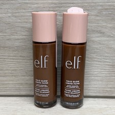 e.l.f. Halo Glow Liquid Filter Shade 8 Rich 1.06 fl oz Lot of 2 Radiant Skin