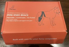 PetVest Dog Knee Brace, Adjustable Strap Hind Leg Support for ACL/CCL Medium New
