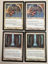 4x White Common - MTG - Urza's Legacy - ENGL - ©1999 M/NM