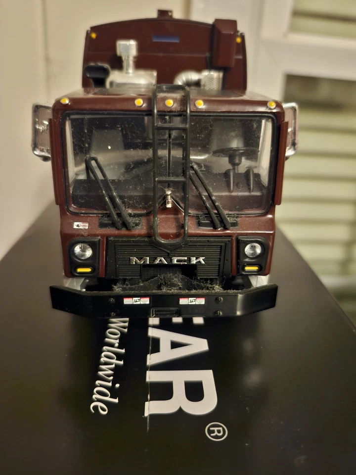 Camión de basura Mack cargador trasero vintage 1/34 ¡Raro! Foto 2 de 4