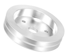 Motoforti Crankshaft Pulley Short Water Pump Double Groove For Chevy Sbc
