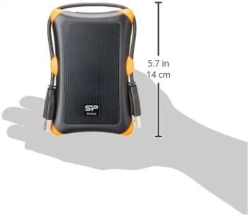 Silicon Power 1TB External Portable Hard Drive Rugged Armor A30 Shockproof 2.5-I - Image 4 of 4