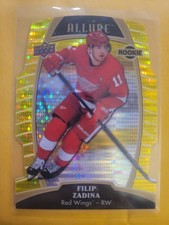 2019-20 Upper Deck Allure Filip Zadina Rookie Yellow Taxi #81 Rookie RC