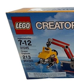 LEGO Creator Ocean Explorer 31045 3-In-1 Building Set 213 Pieces SEALED
