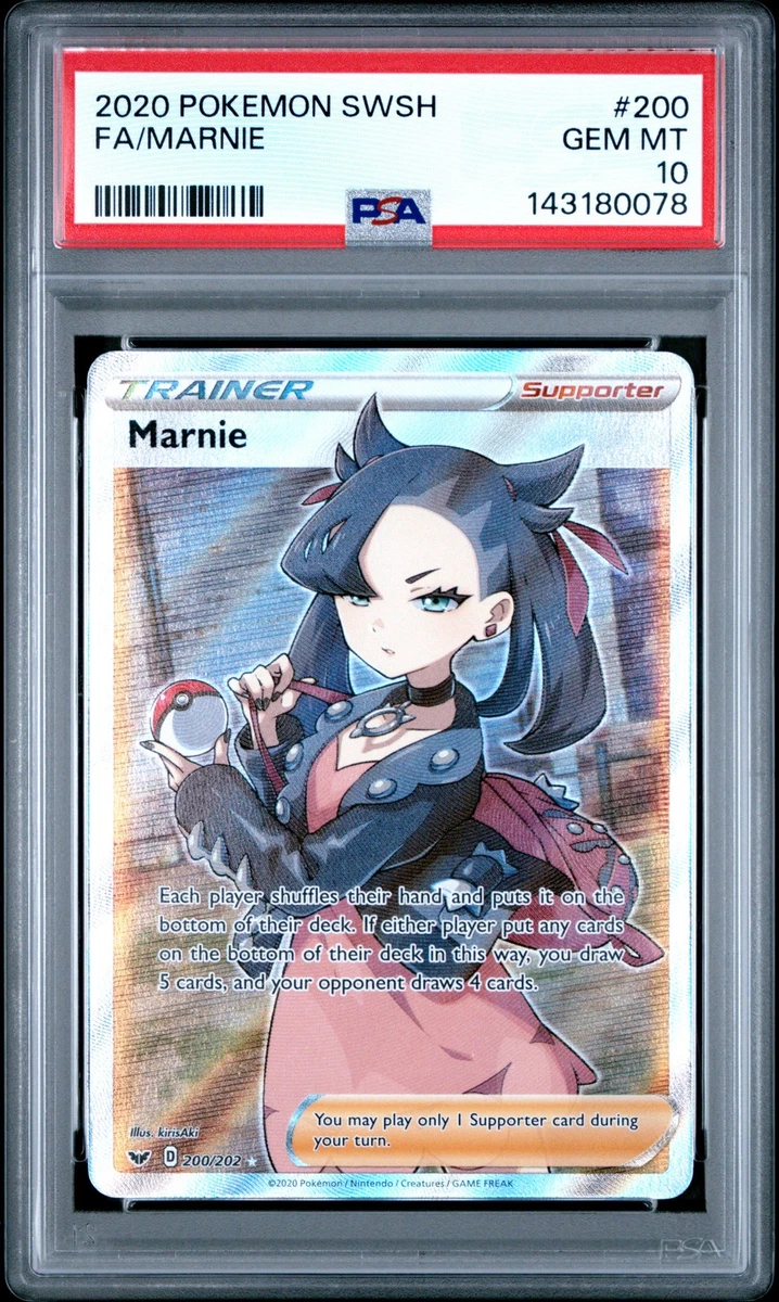 PSA 8 2020年 英語版 マリィ Marnie 200/202 Marnie 200/202 Swsh01: Sword & Shield for sale | eBay