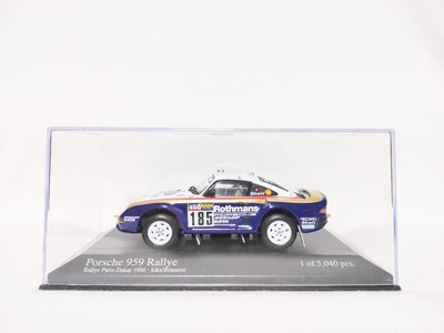 Minichamps 1/43 Scale Miniature Car Porsche 959 Rally Rally Paris