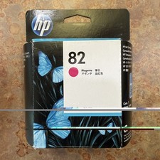 OEM HP Cartridge 82 Magenta Ink DesignJet, C4912A NEW IN BOX 2024