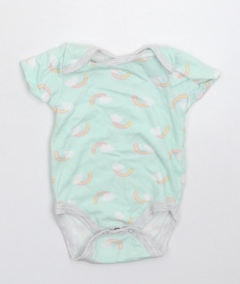 Baby UK Größe 0-3 Monate Sterling Grün Strampler Einteiler