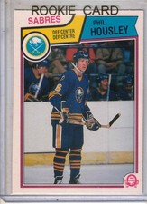 1983-84 OPC O-Pee-Chee hockey Phil Housley RC rookie original card NM+++ SABRES. rookie card picture