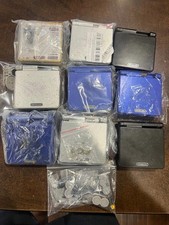 Gameboy Advance SP Shells Buttons Parts x9 - FREE SHIPPING 