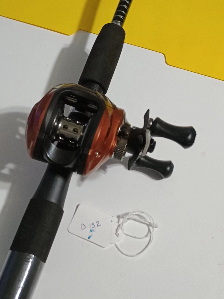 baitcasting Fishing Rhino Tough 6' Med 6-14lb And Reel Bass Pro Shop - Image 2 of 4