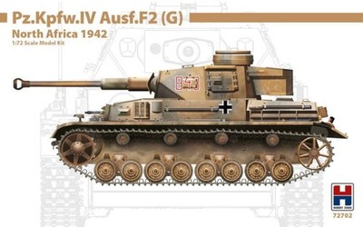 Pz.Kpfw.IV Ausf.F2 (G) North Africa 1942 - Hobby 2000 -  72702