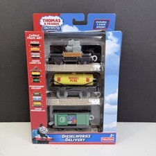 NEW Thomas Friends Trackmaster Dieselworks Delivery Train Cars - RARE SEALED