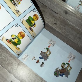 INSTRUCTION MANUAL & Skelton Mini ONLY LEGO 70608 The Ninjago Movie Master Falls