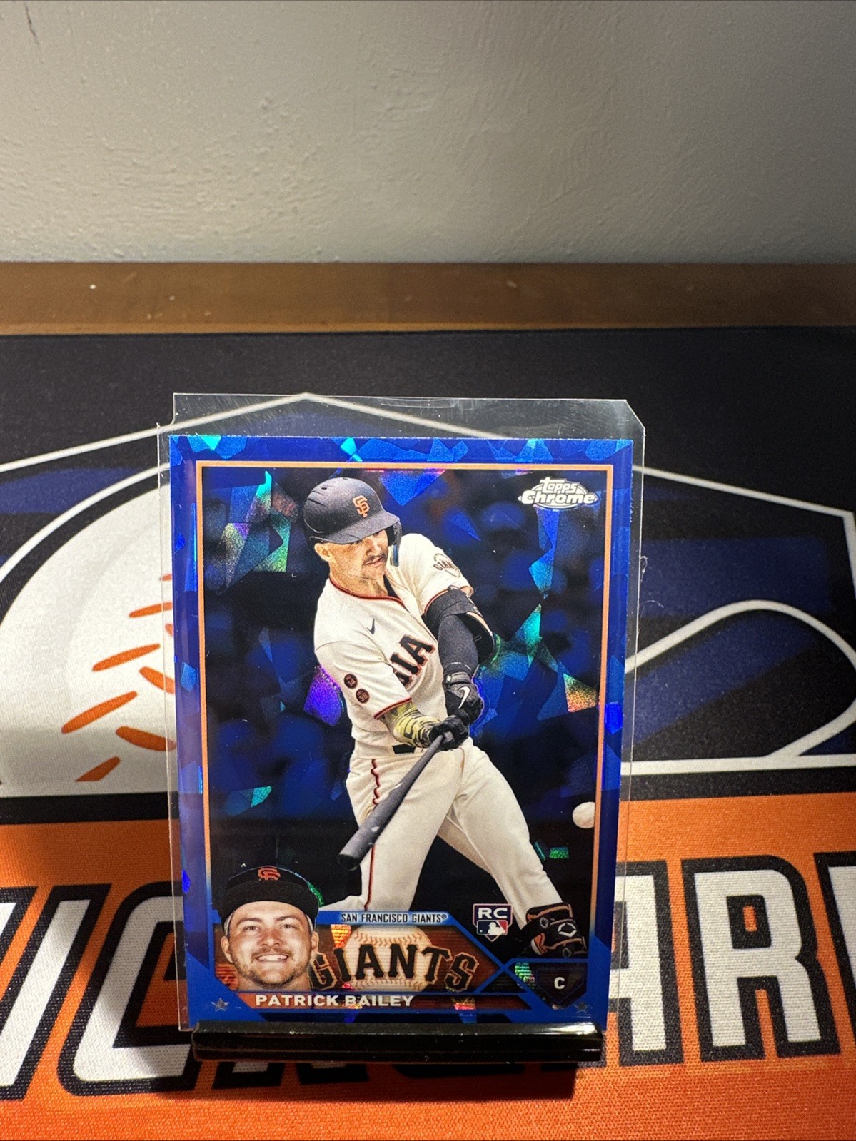 2023 Topps Chrome Update Sapphire Patrick Bailey RC Rookie #USCS8 Giants