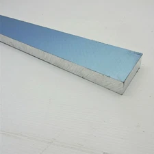 1" thick Precision CAST Aluminum PLATE 2.75" x 49" Long sku 125957