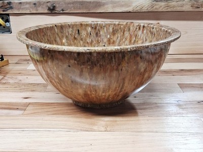 Vintage Brown Confettie Texas Ware 125 Melamine Mixing Bowl
