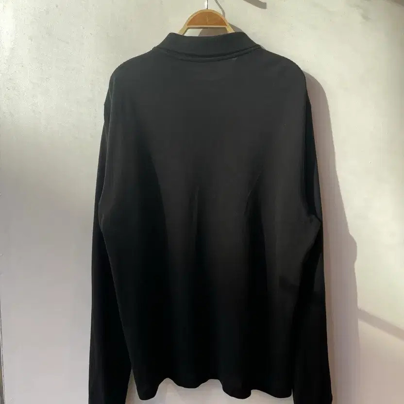 Lacoste Black Long Sleeve Polo T-Shirt, Size 5, Excellent