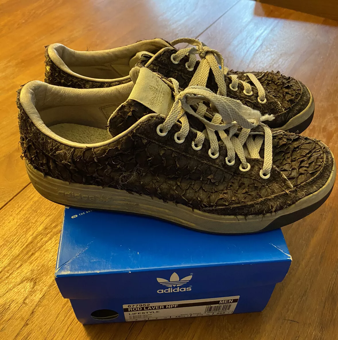 Oki-ni adidas Rod Laver Carp US 7 1/2 UK J Limited Edition, Rare | eBay