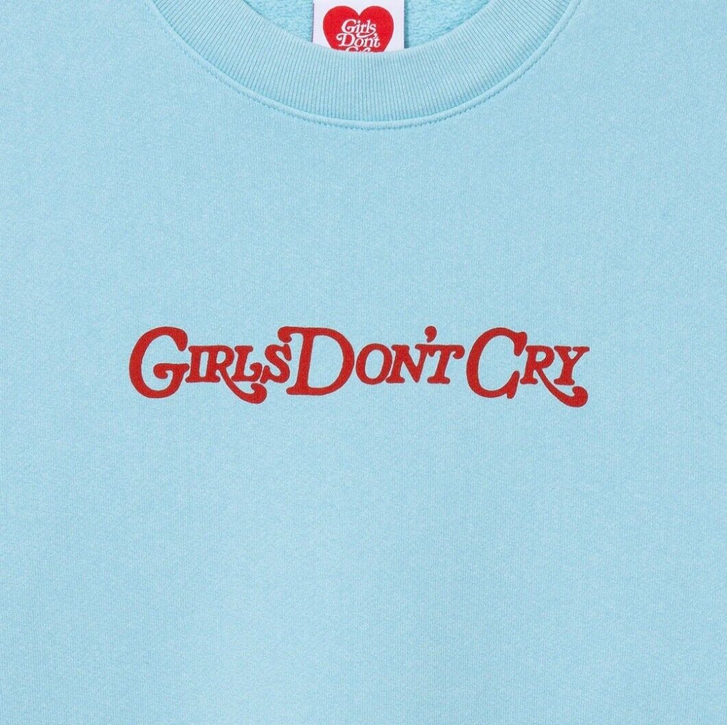 GIRLS DON'T CRY GDC Angel Crewneck Blue