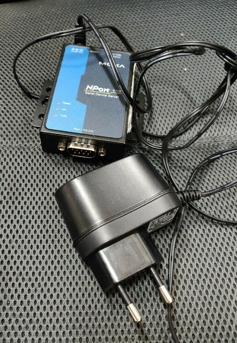 MOXA NPort 5110/JP V2.1 本体 MOXA NPORT 5110 SERIES 1-PORT RS-232 SERIAL DEVICE SERVER (NEW)