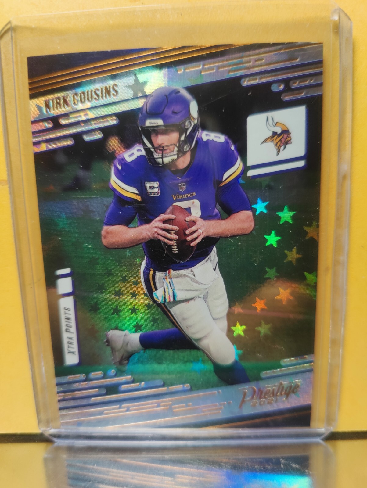 2021 Panini Prestige KIRK COUSINS Vikings Astral Parallel Xtra Points #159 NM/MT
