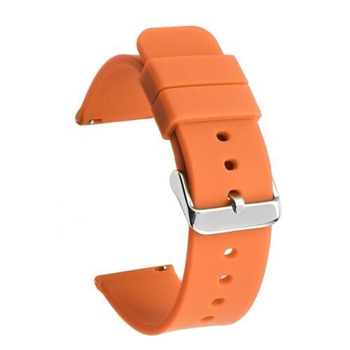22 mm Wasserdicht Silikonband Quick Pins Uhrenarmband 14 mm 16 18 19 20 mm 21 24 mm - Bild 24 von 28