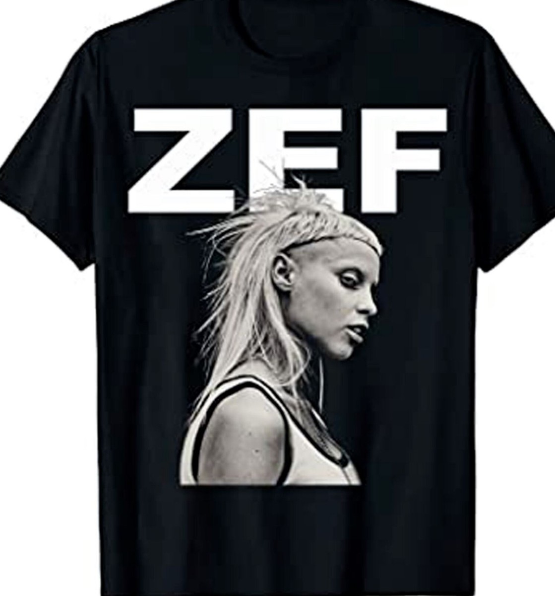 Yolandi Visser Die Antwoord band T-shirt Black Short Sleeve S to