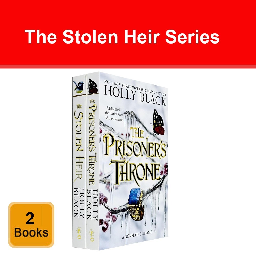 The Stolen Heir Series 2 Books Collection Set By Holly Black Prisoner's Throne