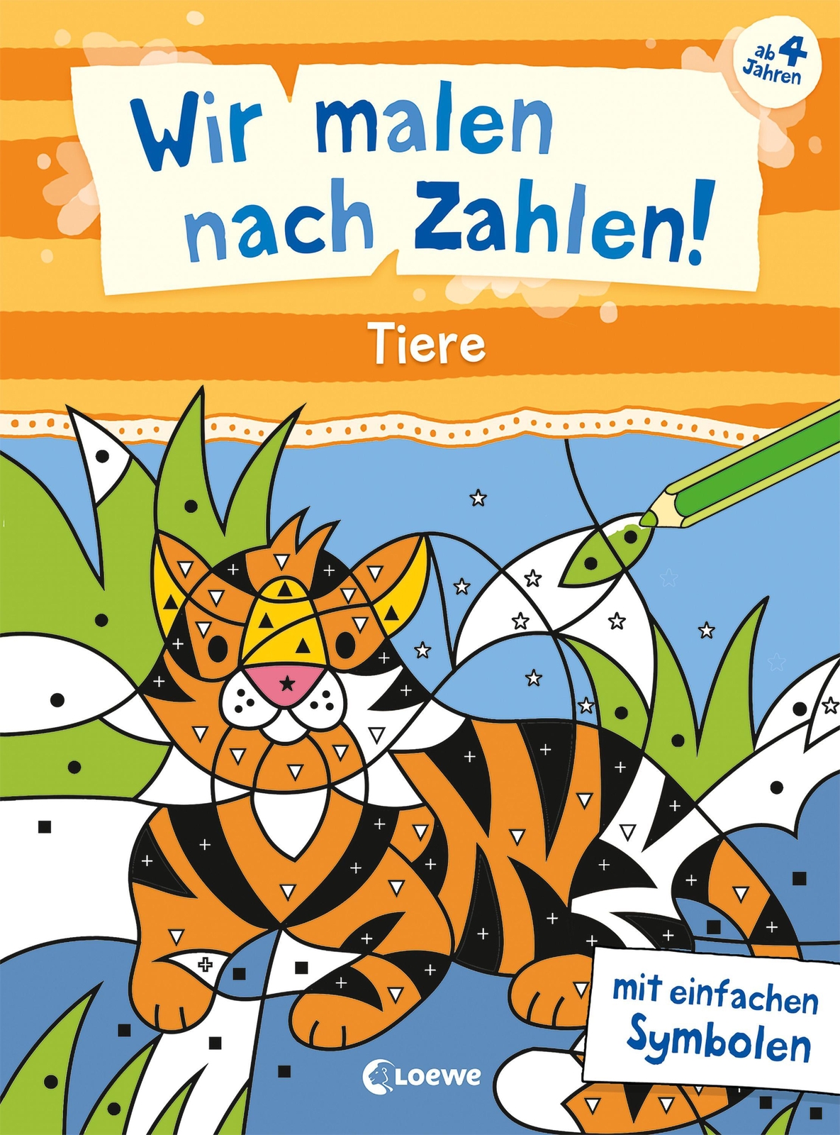 Thumbnail - Wir Malen Nach Zahlen - Tiere | Loewe Kreativ | Taschenbuch | 32 S. |
