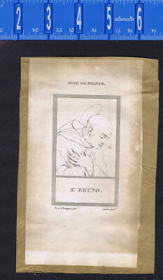 Saint Bruno of Cologne & Jean-Louis Guez de Balzac -1809