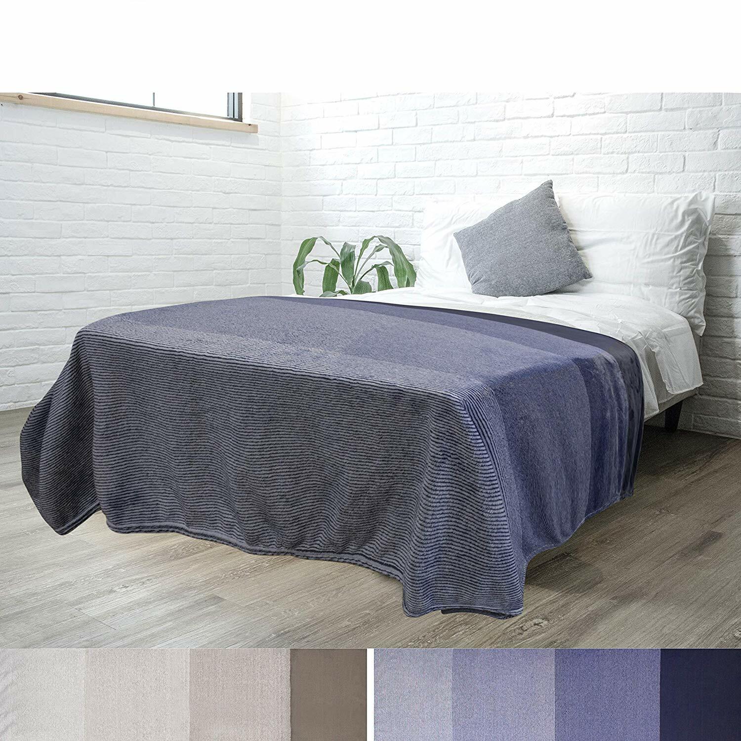 Soft Plush Accent Decorative Bed Blanket
