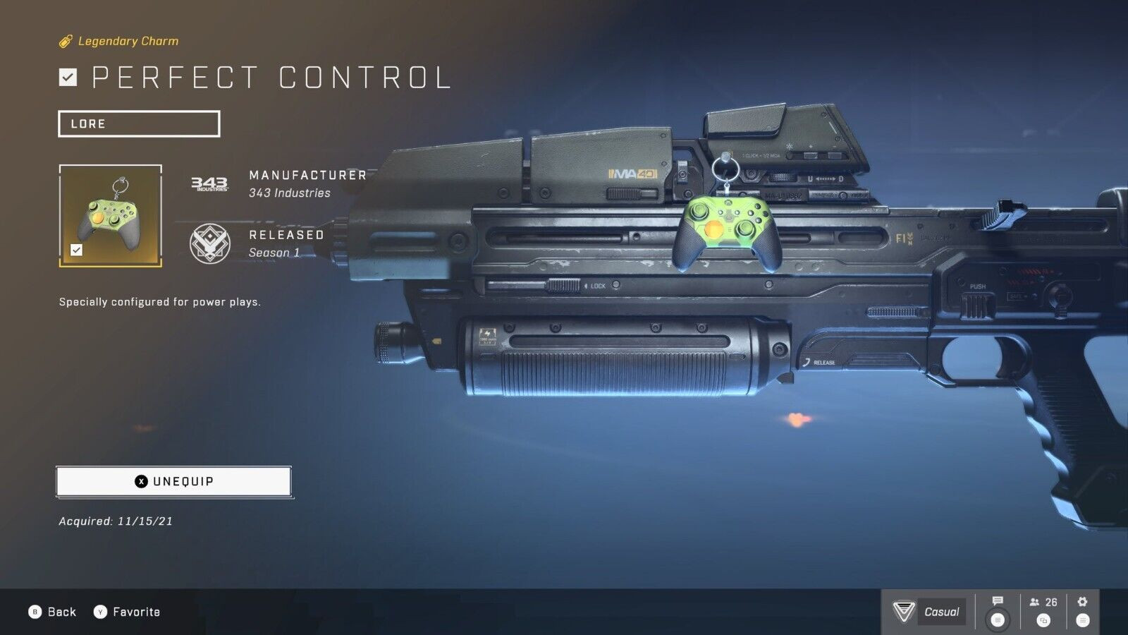 HALO Infinite Perfect Control - Controller Charm Arma DLC Bonus Region Free 🎮 foto 2