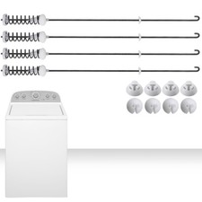 4 Pack Washing Machine Suspension Rods Fit for Whirlpool Amana Maytag