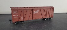 BB03 HO Scale Train Car BOXCAR BURLINGTON ROUTE FW & D 7648 KNUCKLERS