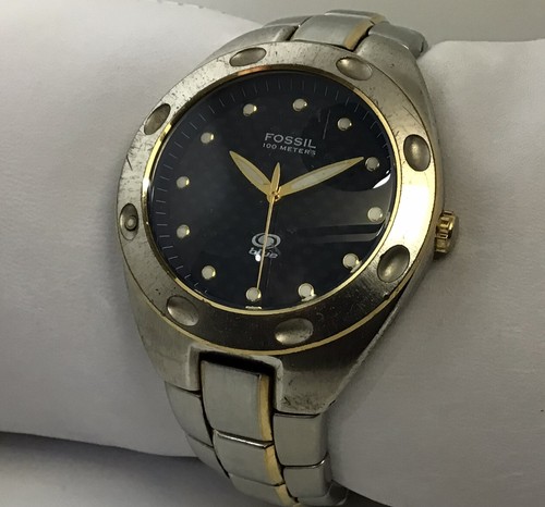 Fossil blue Men's Watch. 10ATM 
