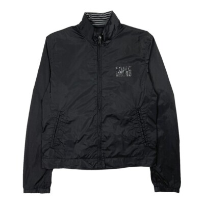 Love Moschino Windbreaker Jacket Lightweight Men’s Black Size Small S  UK