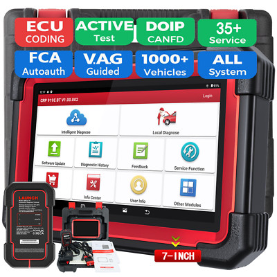 LAUNCH X431 CRP919E BT OBD2 Diagnosegerät ALLE System TPMS V.A.G Mit CAN FD DoIP