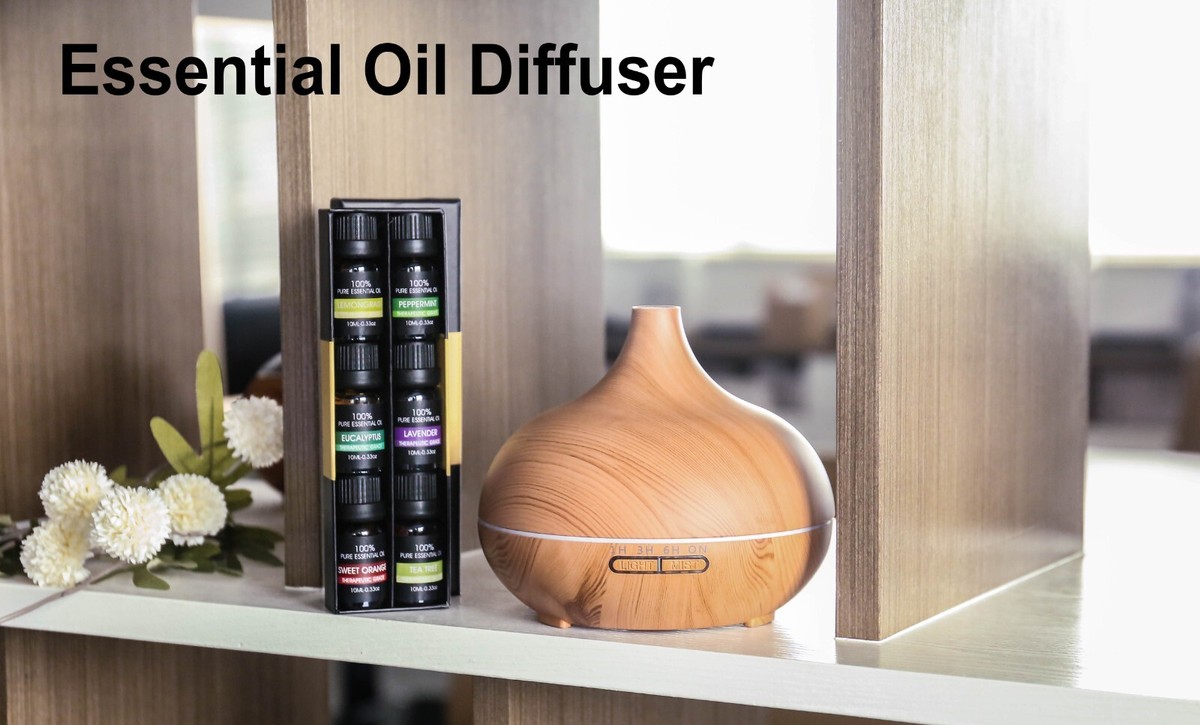 LED Ultrasonic Aroma Essential Oil Diffuser Air Purifier Mist Humidifier 210ml e LED Ultrasonic Aroma Essential Oil Diffuser Air Purifier Mist Humidifier 210ml e